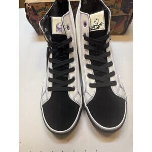 Disney Nightmare Before Christmas Shoes Mens Size 12 Jack Sally Ground Up Canvas